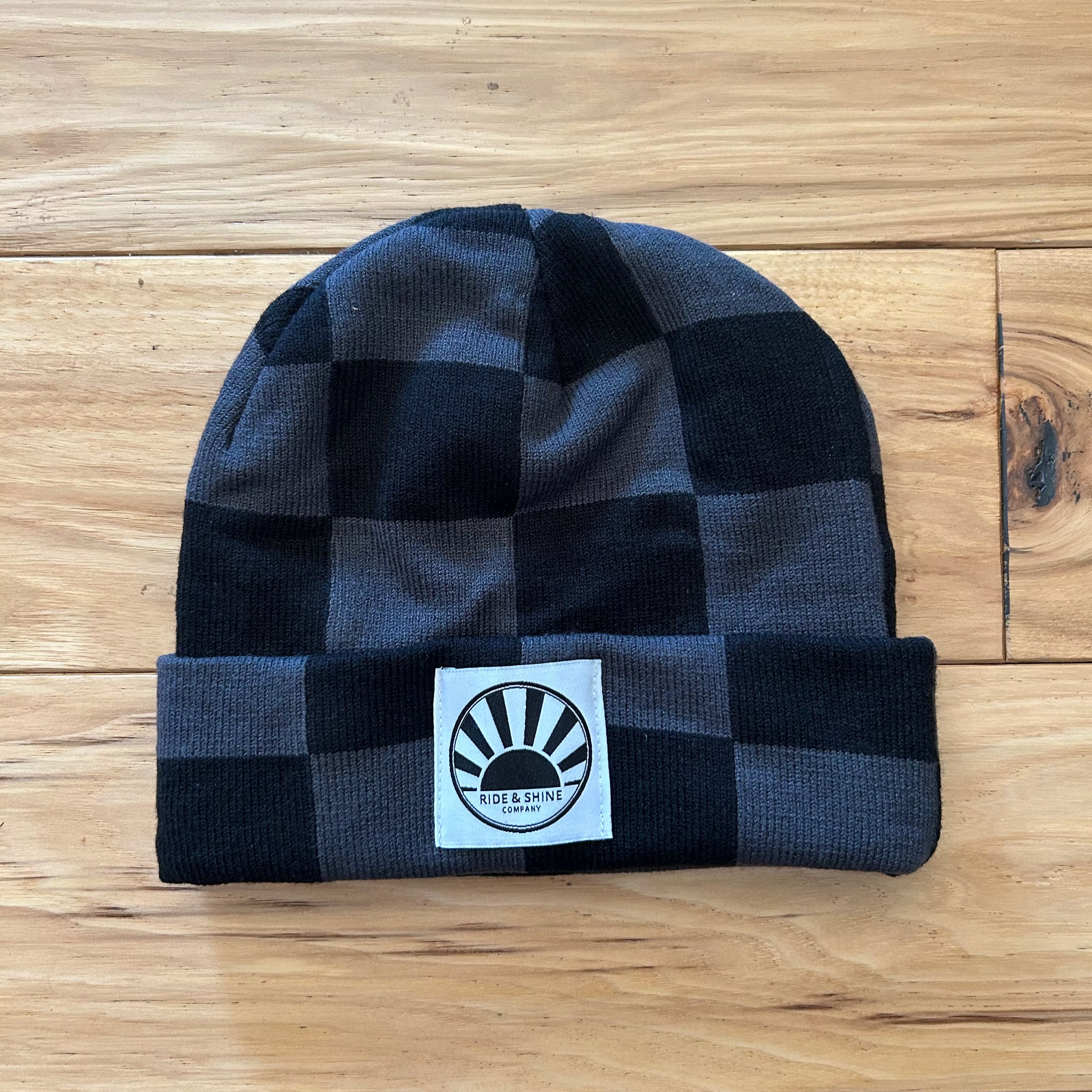 Checkered Beanie