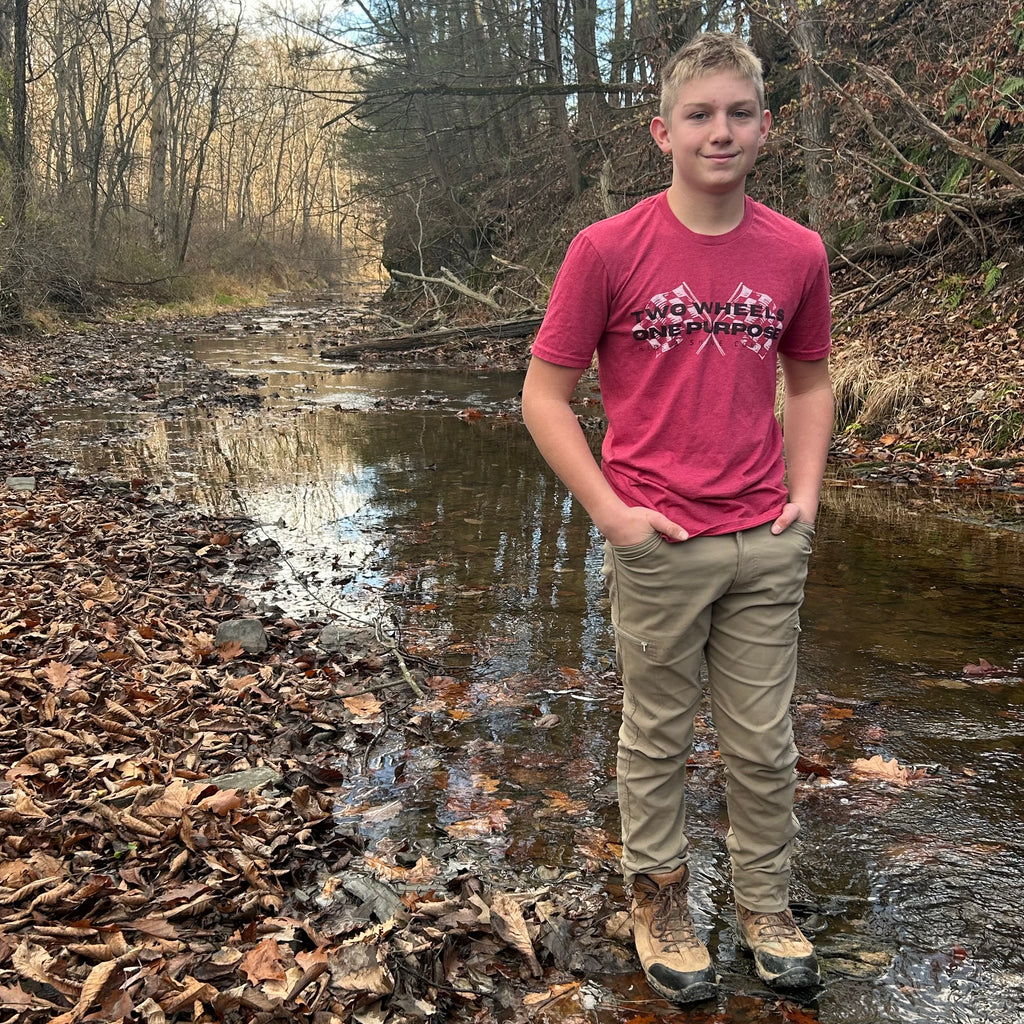 Two Wheels. One Purpose. Tee