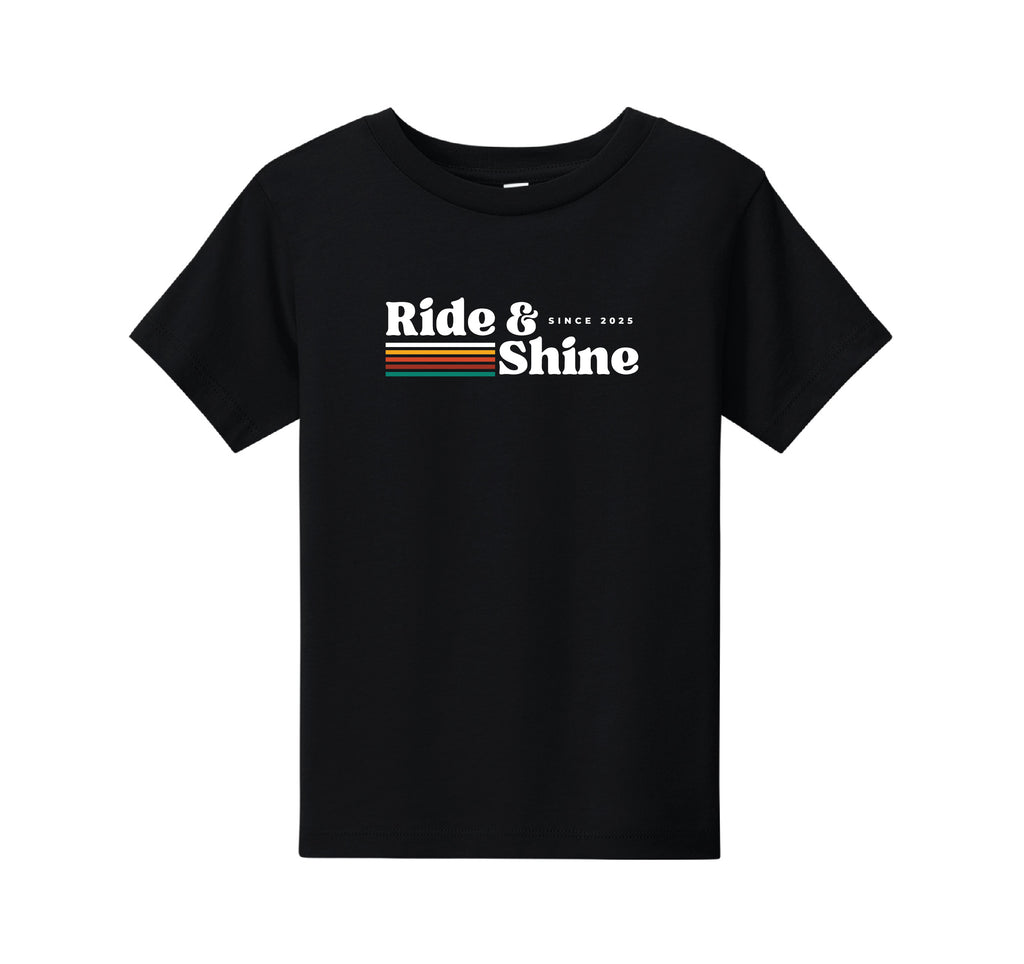 Ride & Shine Since 2025 Toddler Tee